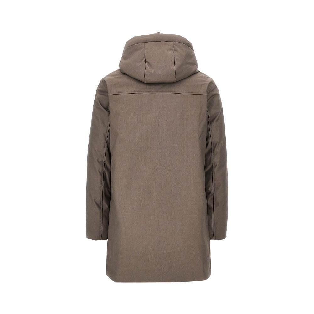 Piumino 'Geyser' in twill di misto viscosa