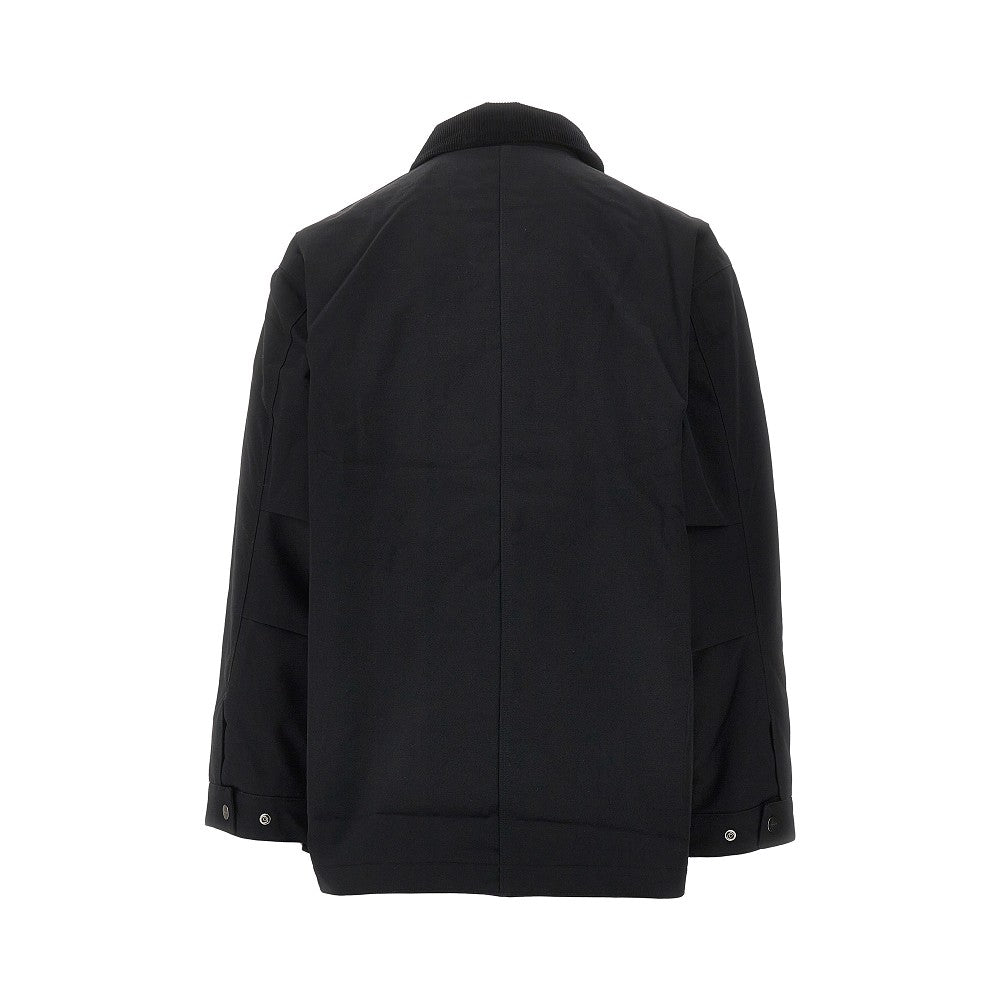 'Adair' padded canvas coat