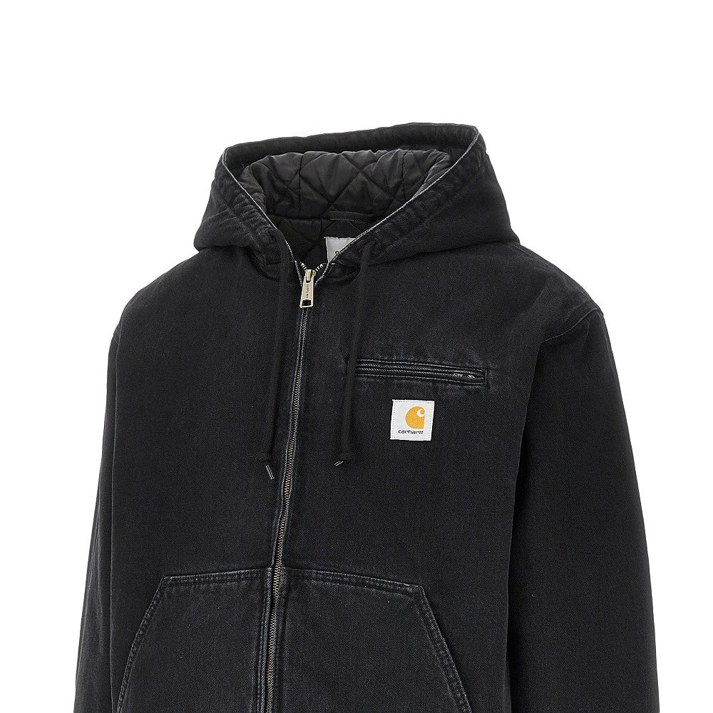 'Cleveland' padded denim jacket