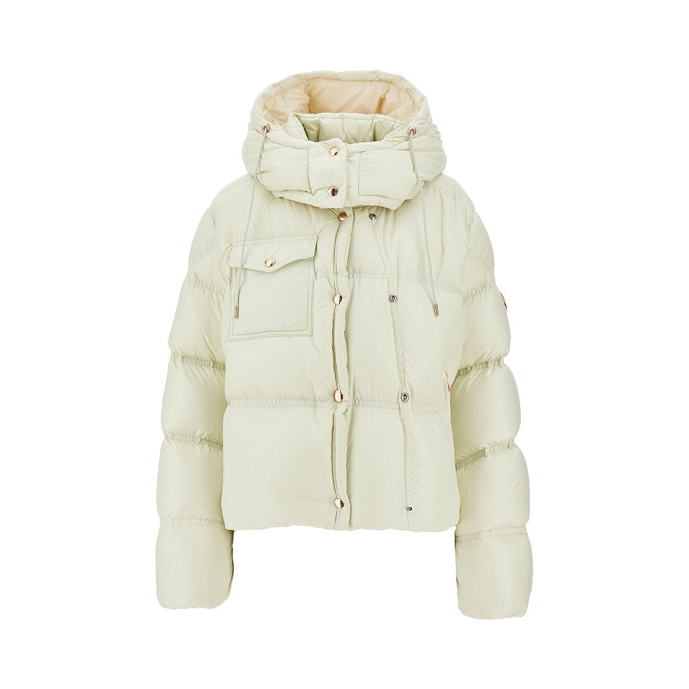 'Erea' hooded short down jacket