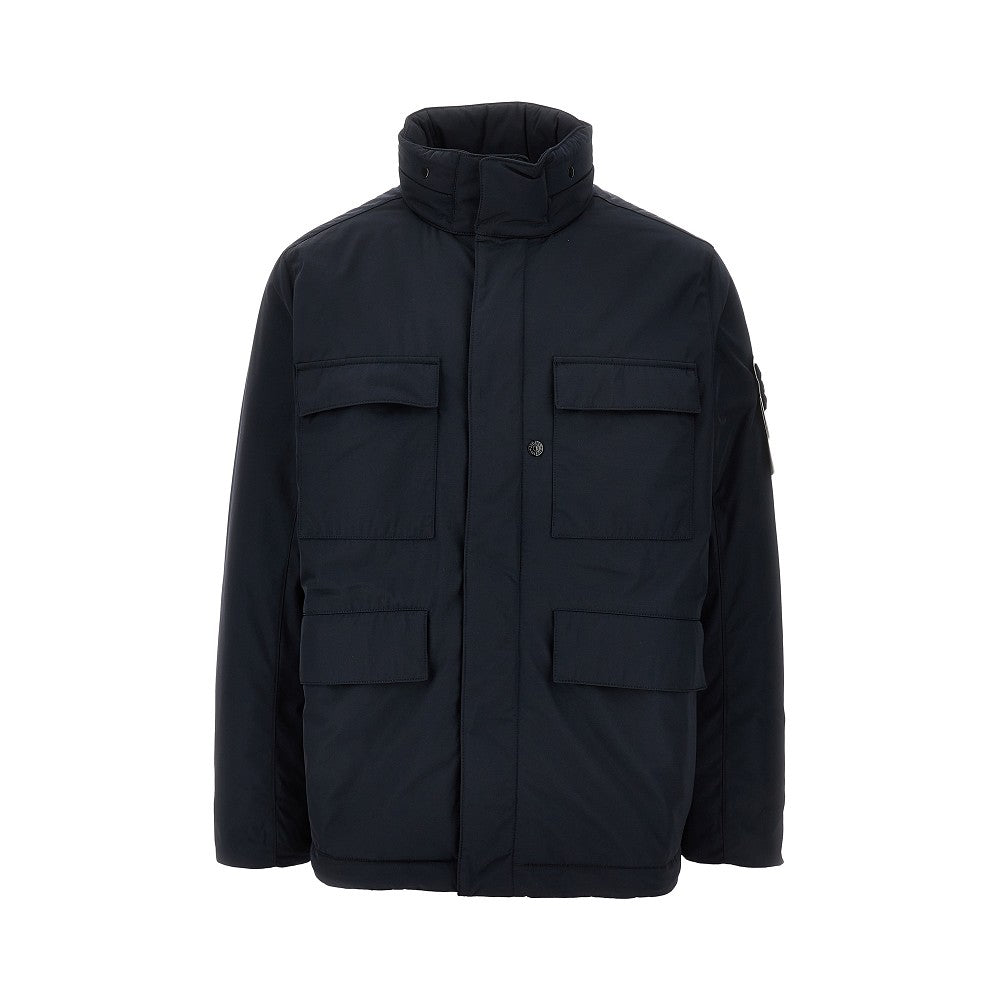 Field jacket imbottita in Micro Twill