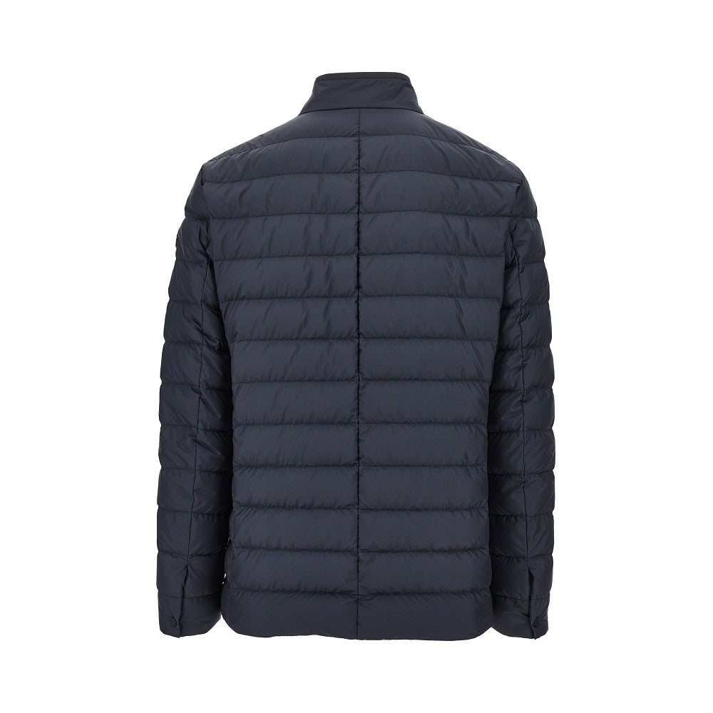 'Kenai' down jacket with leather details