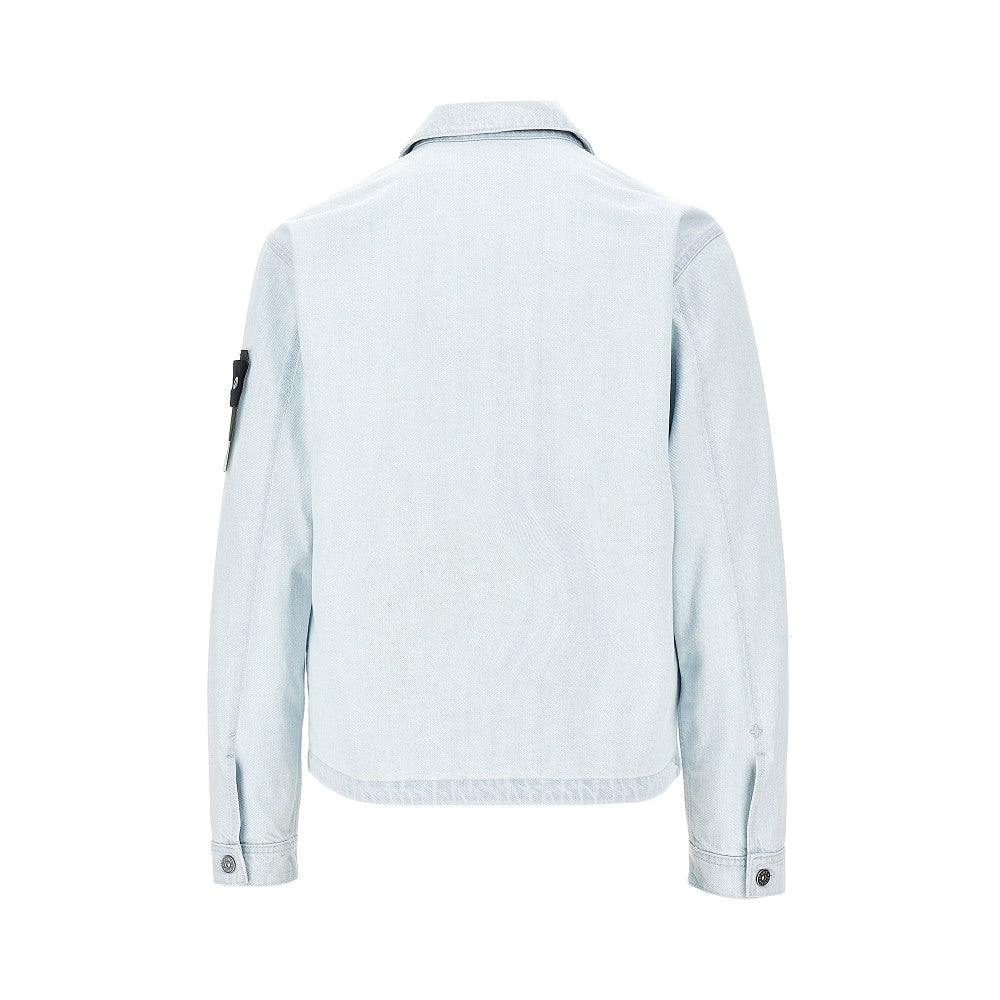 Giacca in Indigo Denim Ultra Bleached