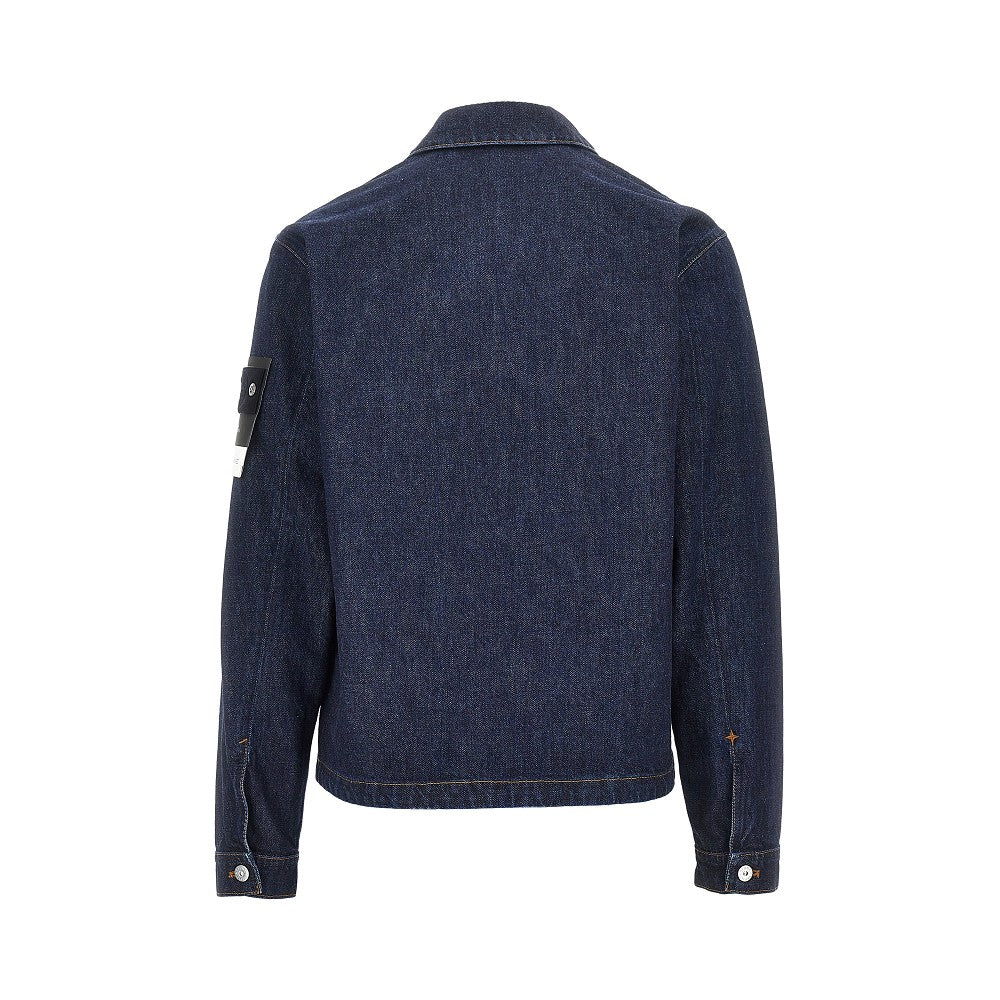 Giacca in Indigo-Denim Rinsed