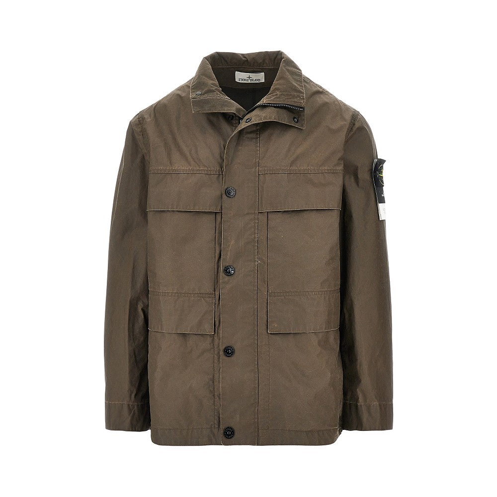 Waxed Pigment Cotton Tela jacket
