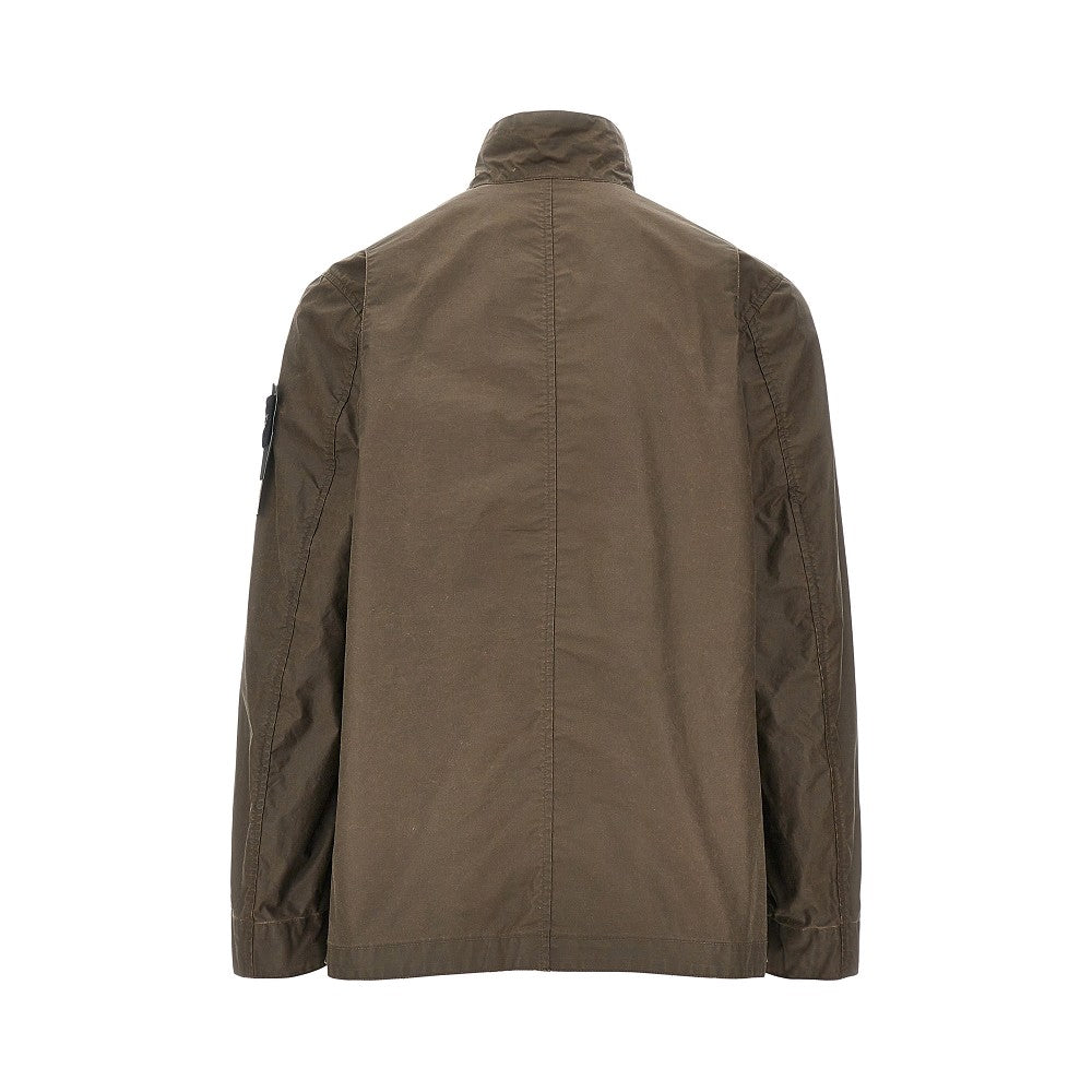 Waxed Pigment Cotton Tela jacket