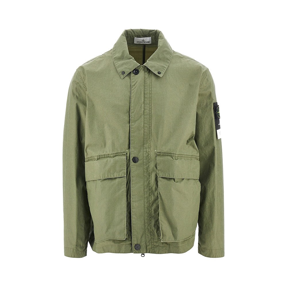 Waxed Pigment Cotton Tela jacket