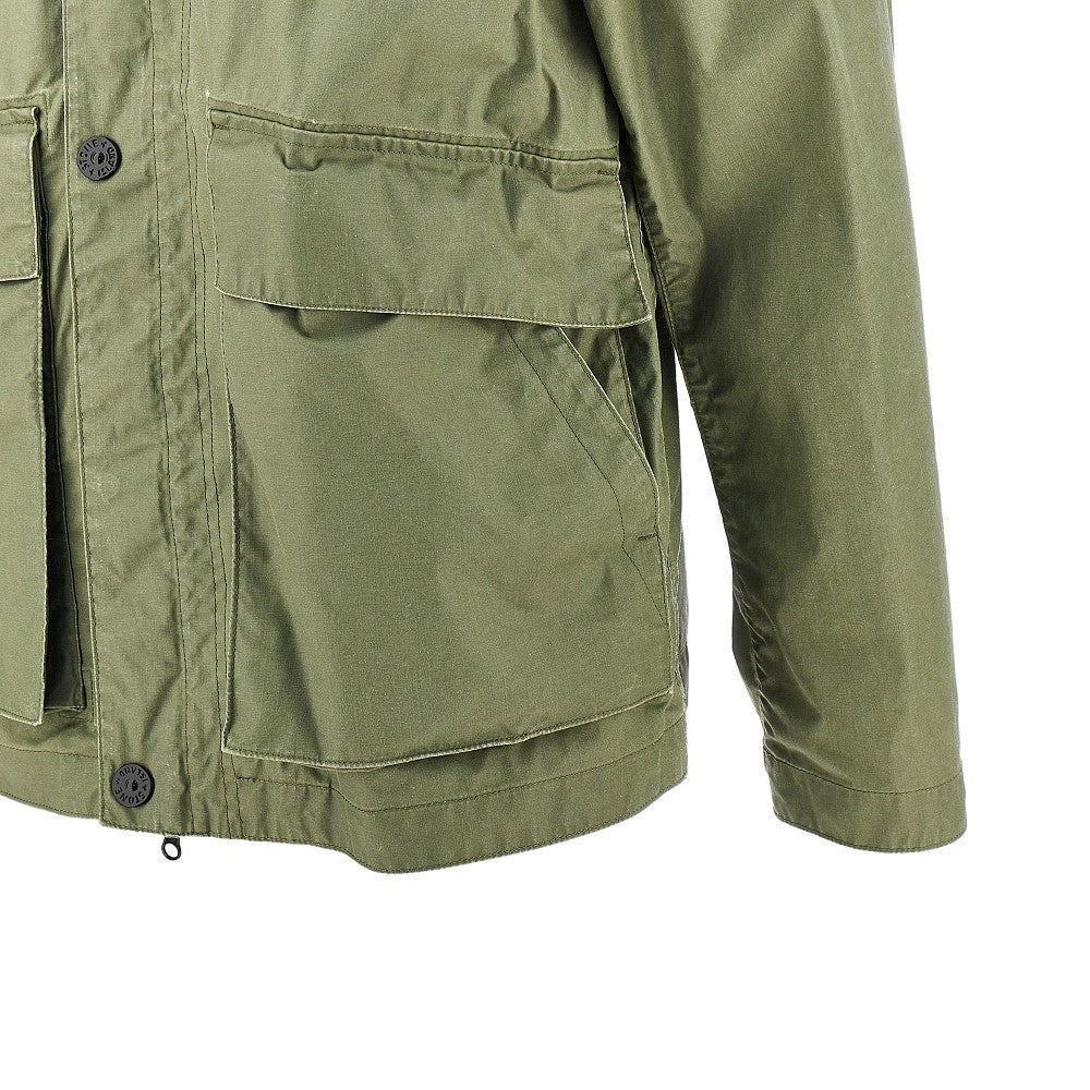 Waxed Pigment Cotton Tela jacket