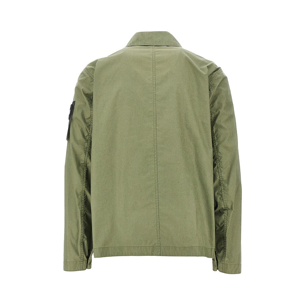 Waxed Pigment Cotton Tela jacket