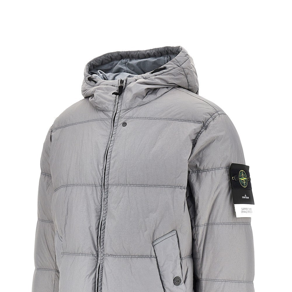 Garment Dyed Crinkle Reps Ny down jacket