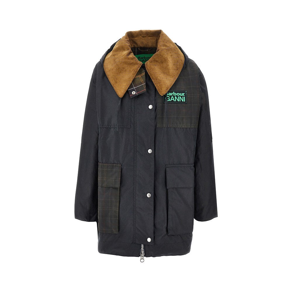 Parka in cotone cerato