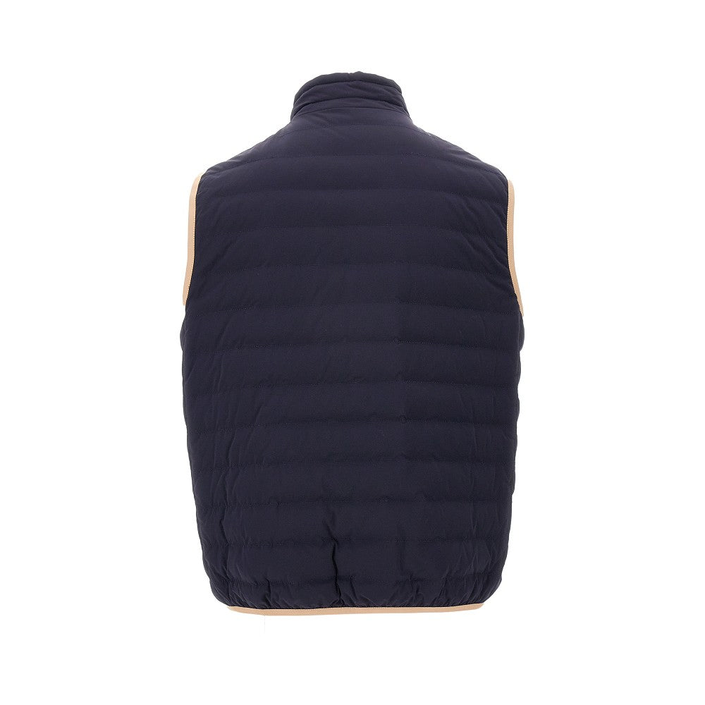 Stretch nylon padded vest