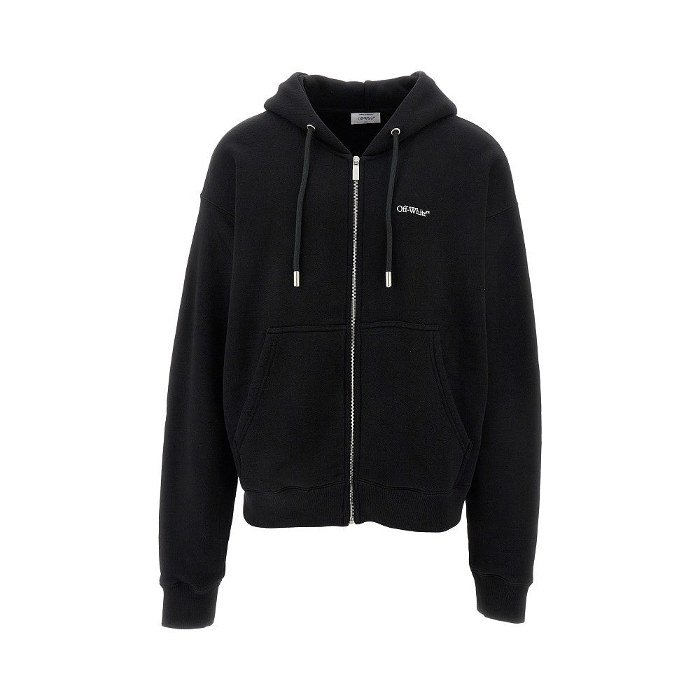 Felpa full-zip con stampa &#39;Windy Arrow&#39;