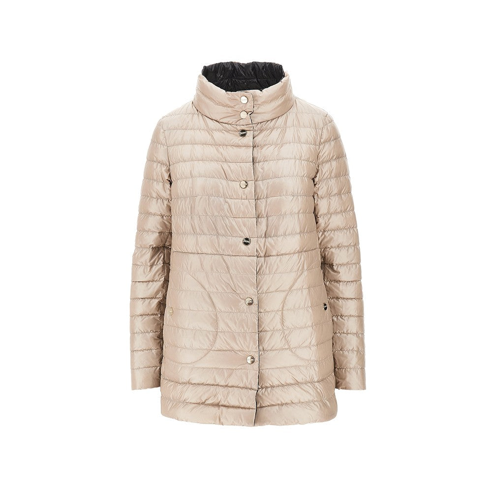 Giubbino reversibile in nylon imbottito