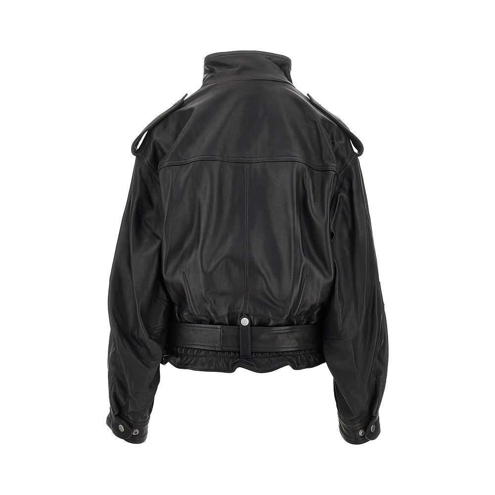 Giacca biker 'Farza' in pelle