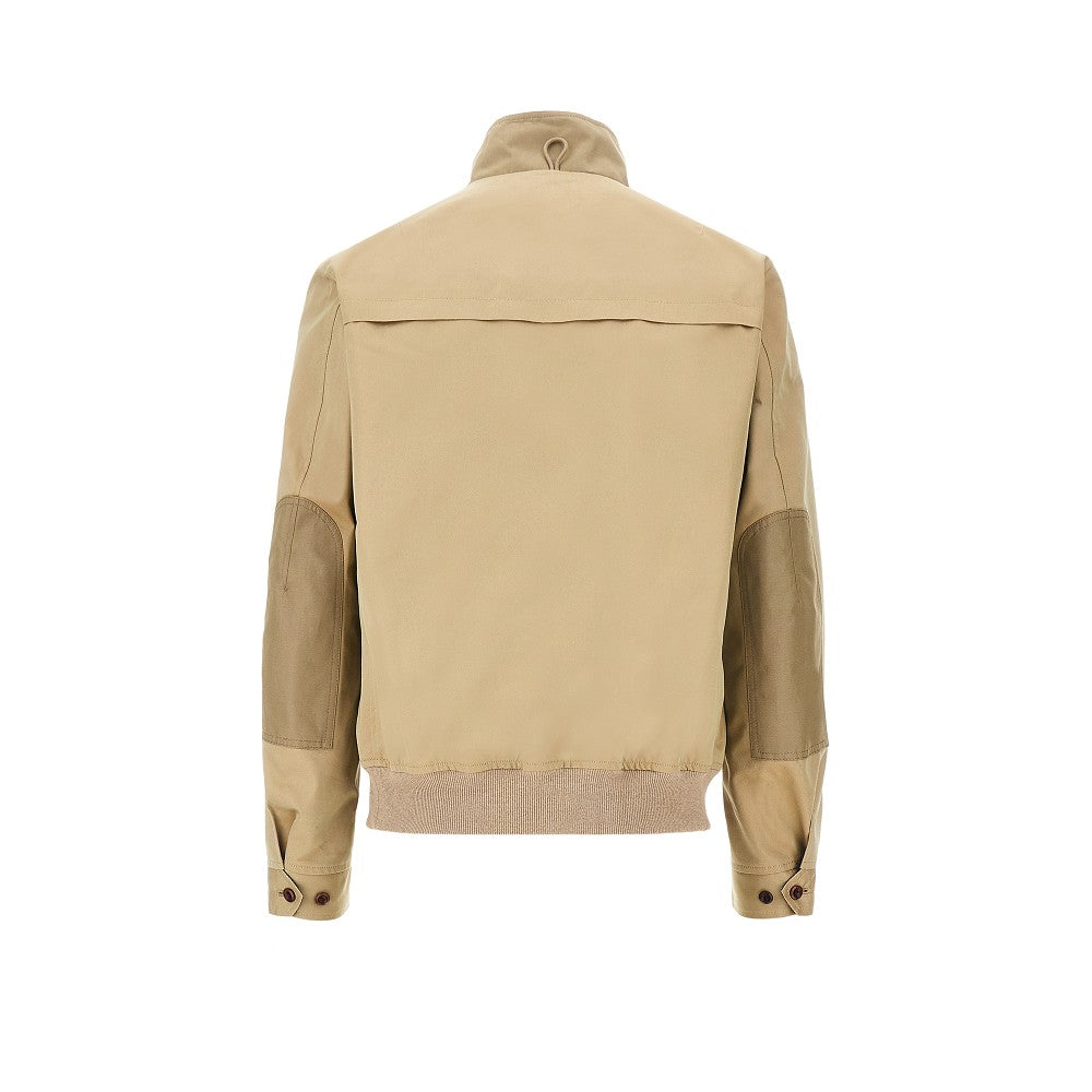 Bomber in gabardine di misto cotone