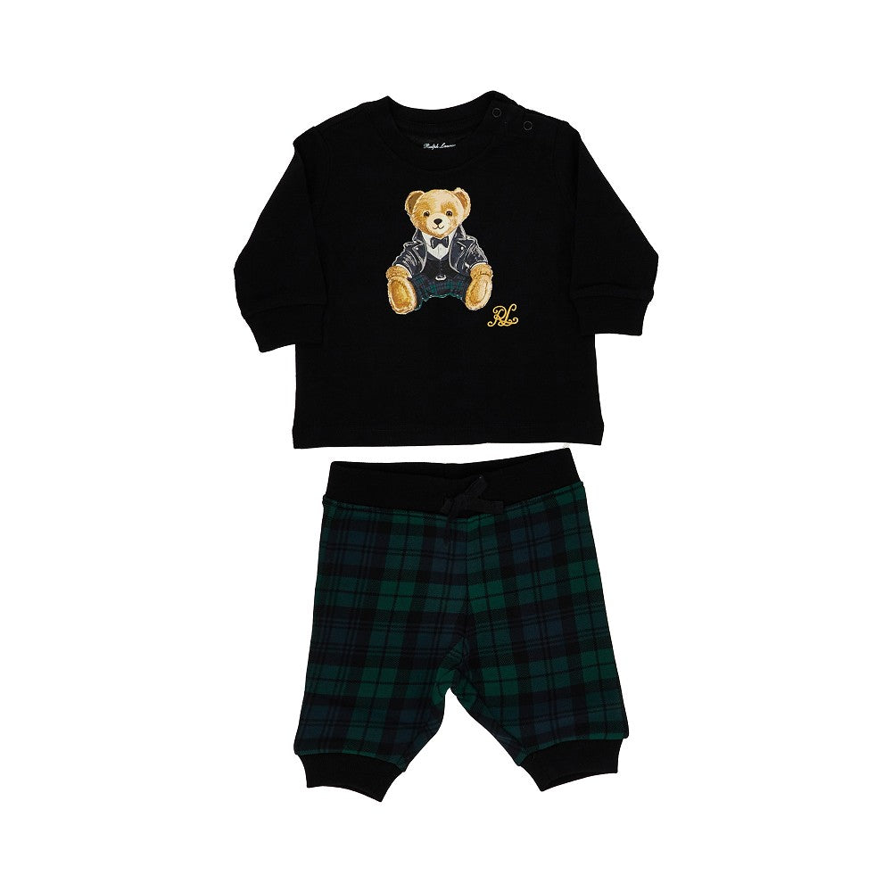 Polo Bear print cotton set - KIDS