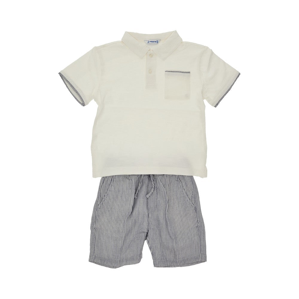 Completino con polo e bermuda