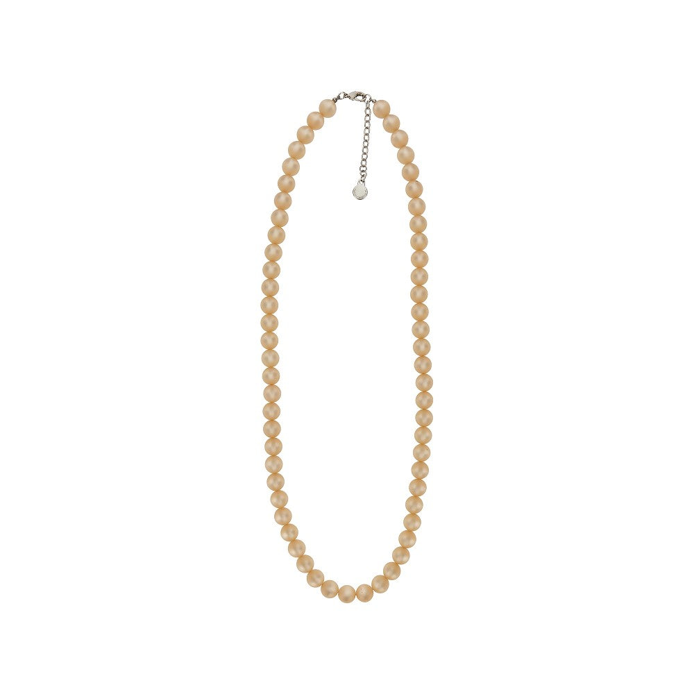 Resin pearls necklace