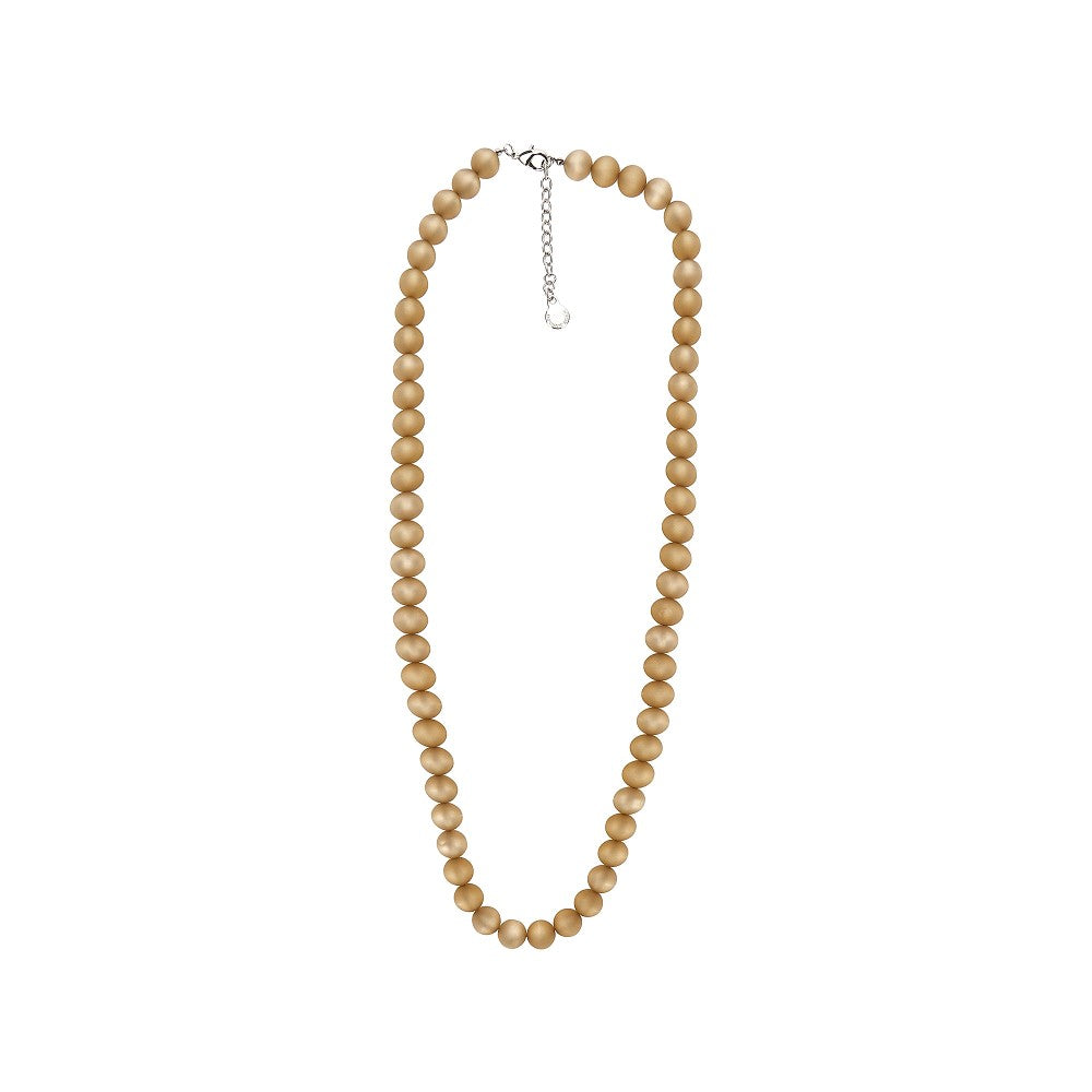 Resin pearls necklace