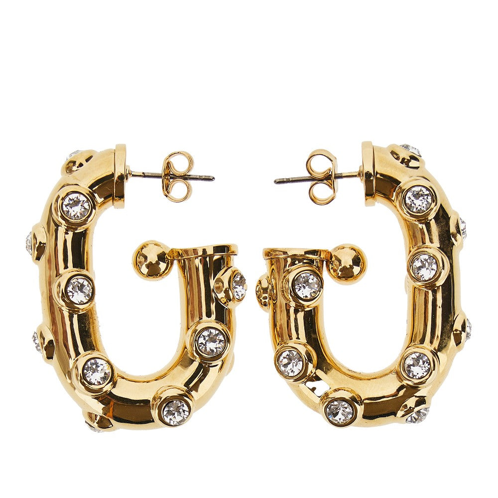 Orecchini XL Link con strass