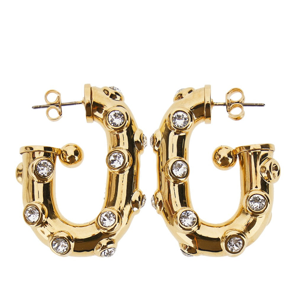 Orecchini XL Link con strass