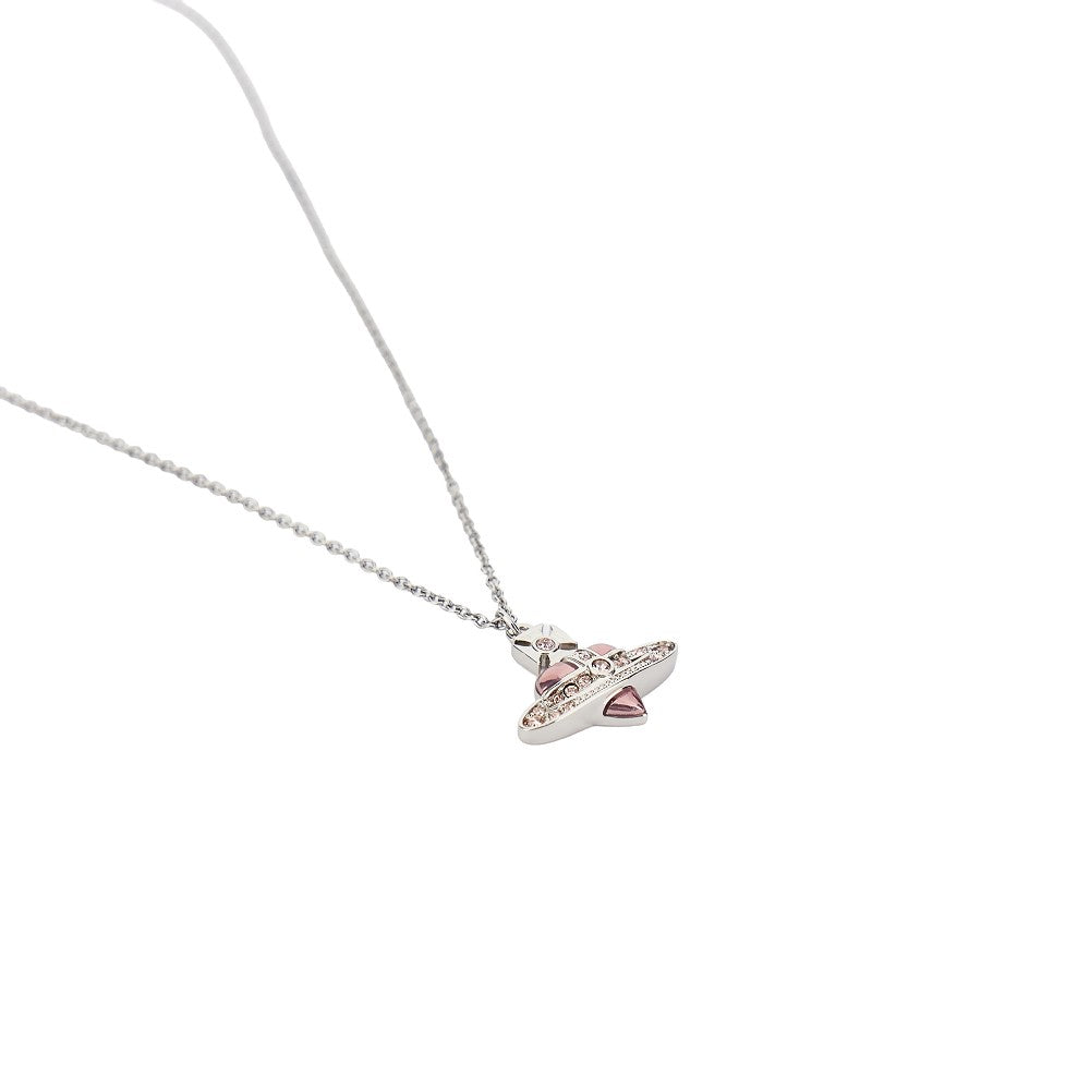 'New Diamante Heart' pendant necklace