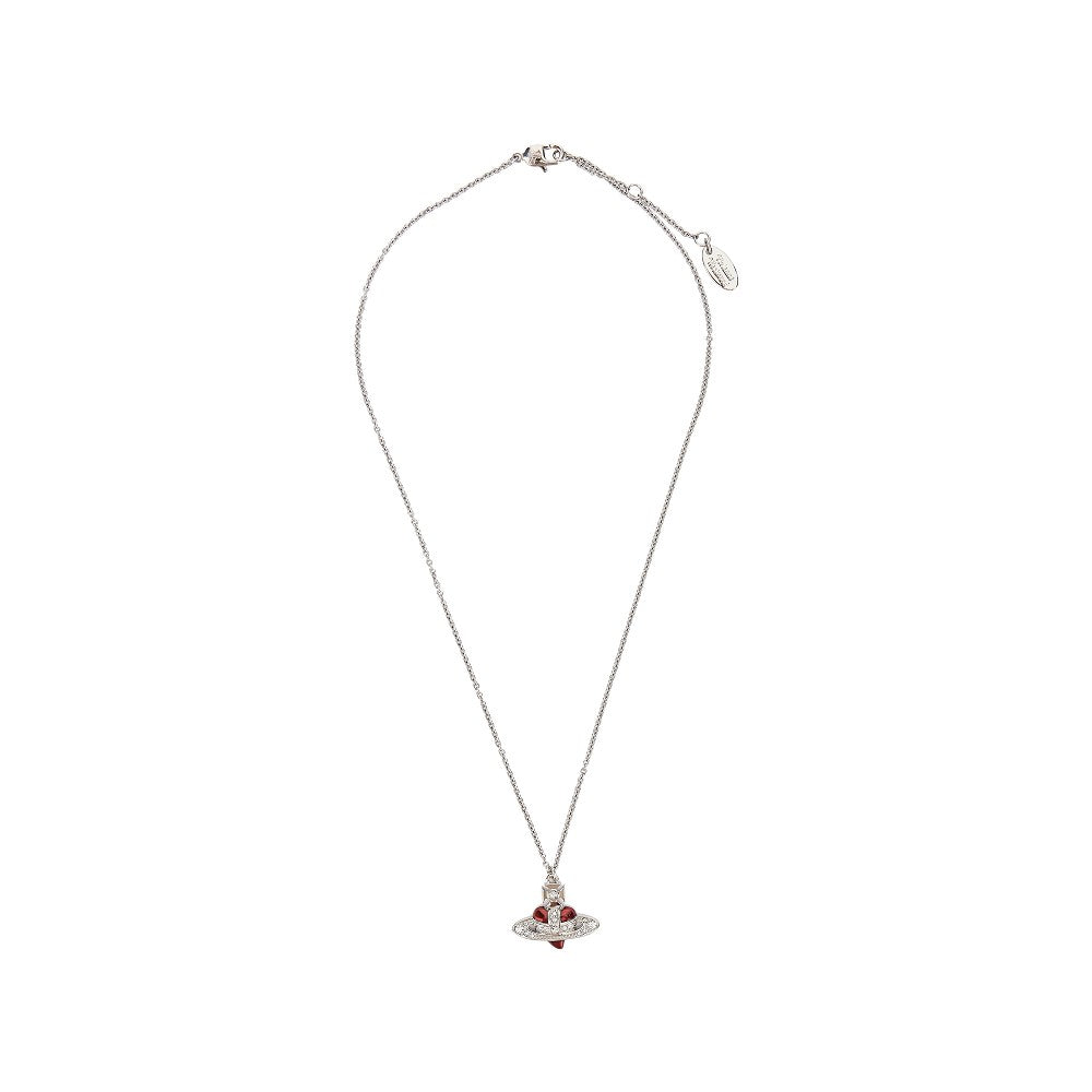 'New Diamante Heart' pendant necklace