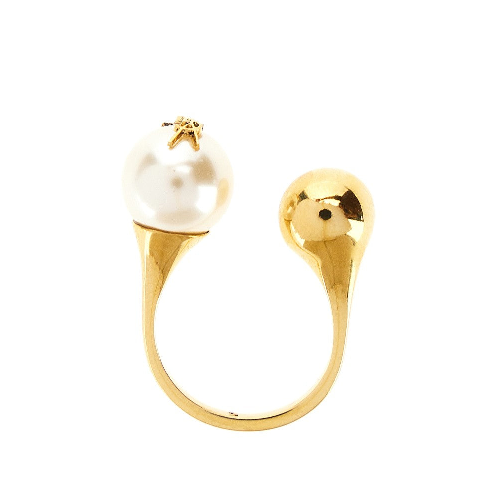 Anello con perla YSL
