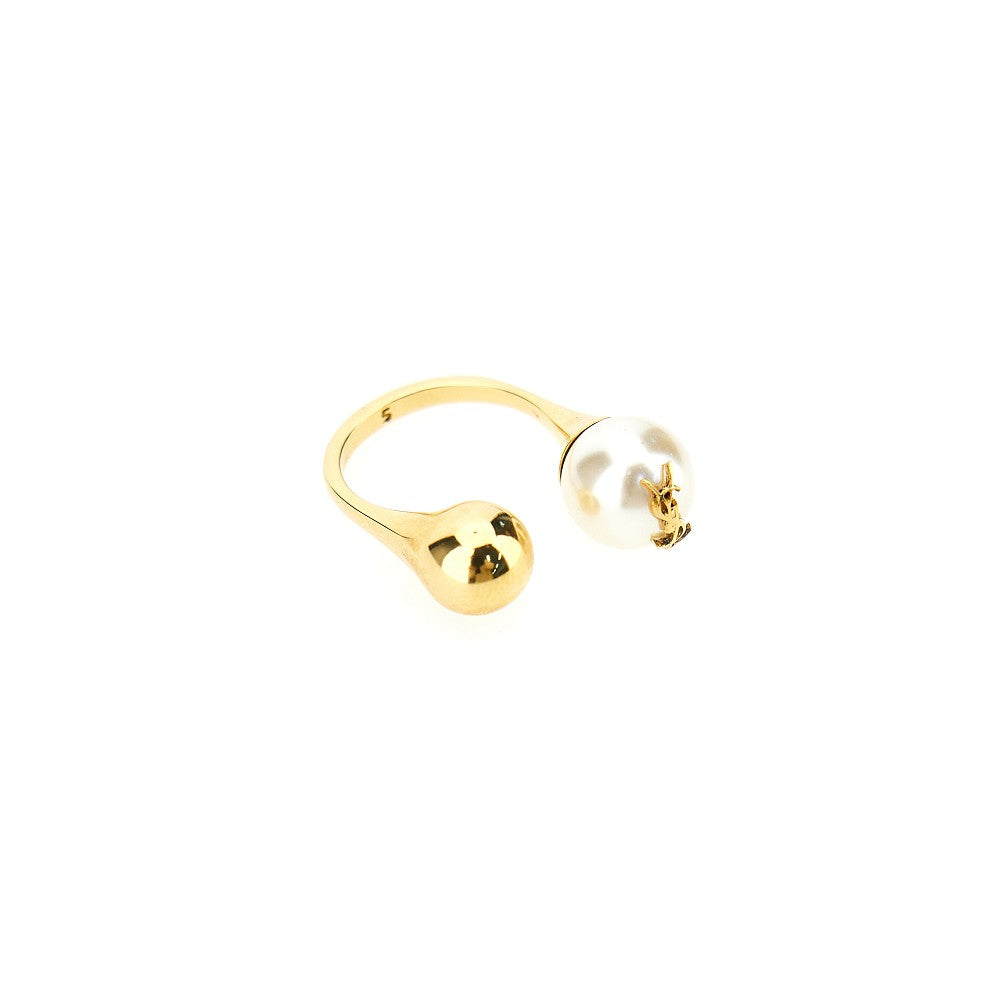 Ring with YSL pearl