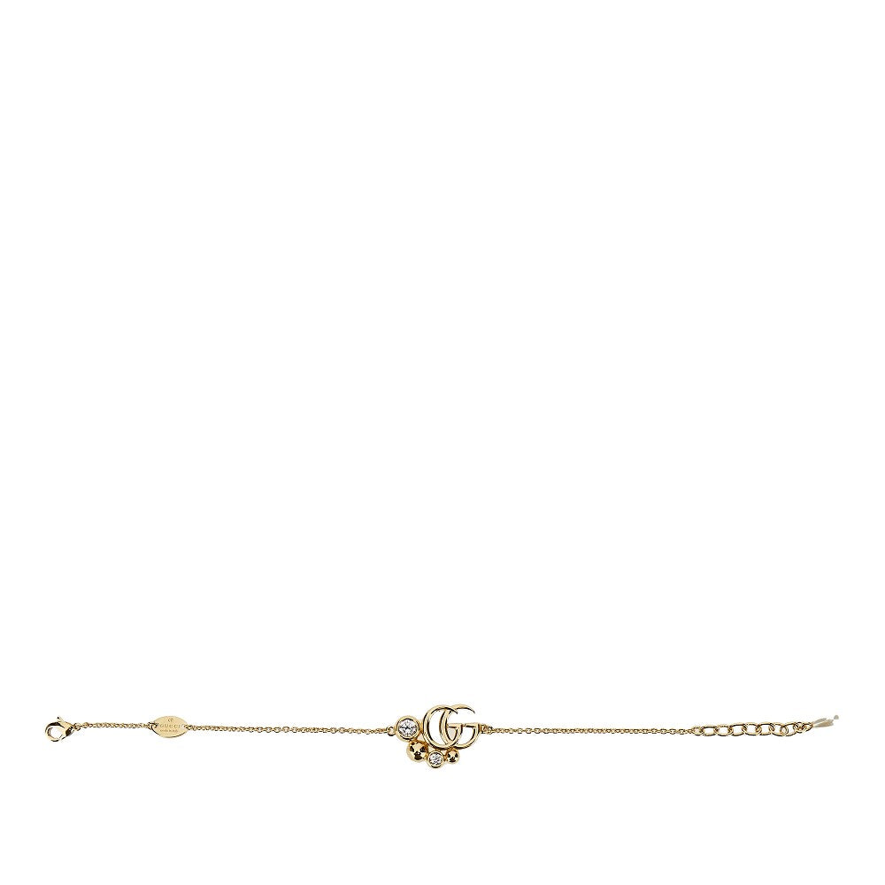 Bracciale 'GG Marmont' con zirconi