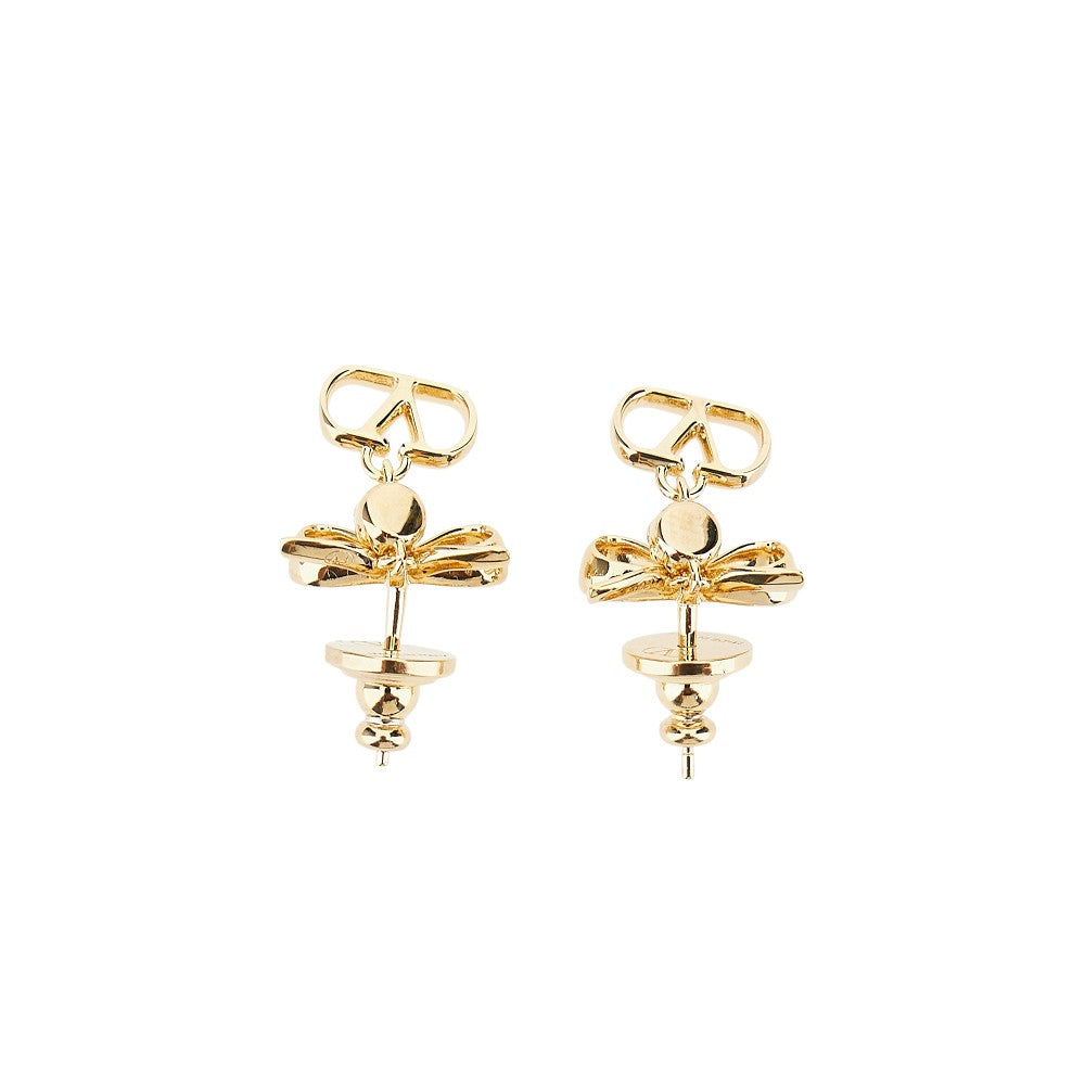 Orecchini VLogo Signature con Swarovski