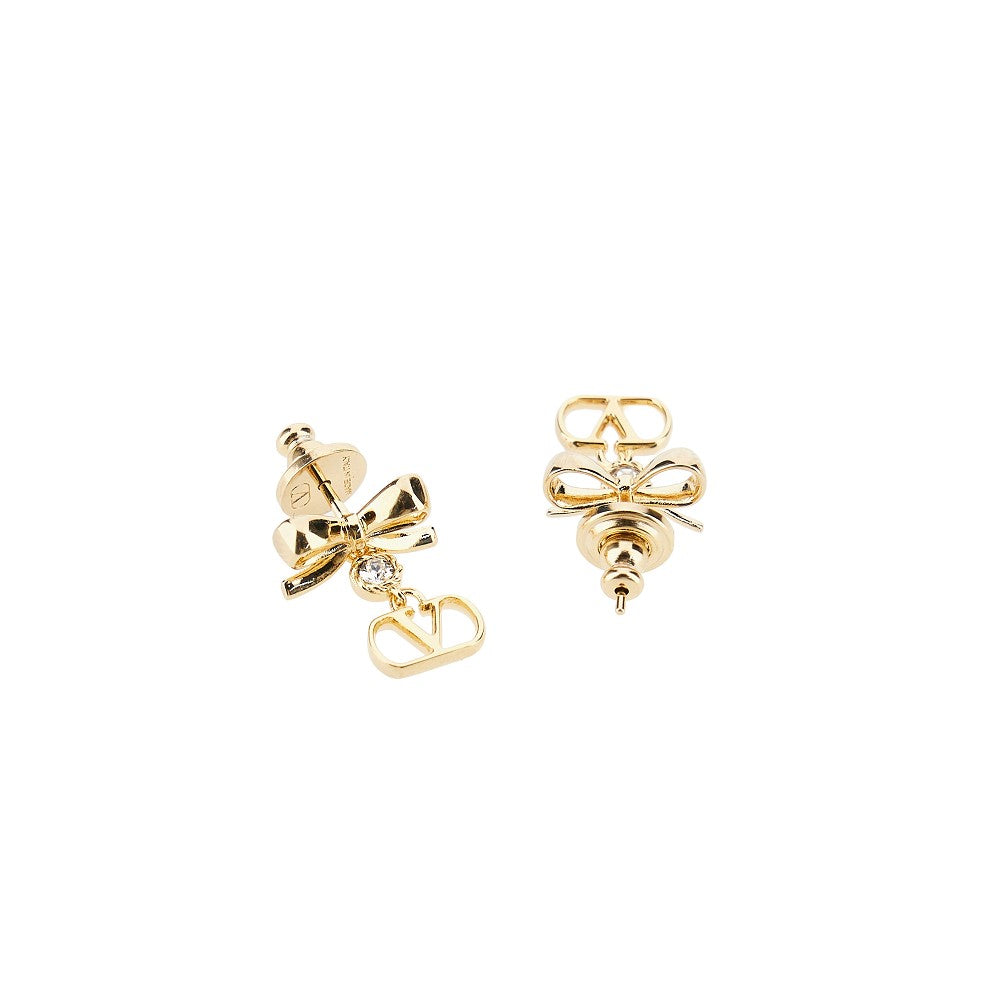 Orecchini VLogo Signature con Swarovski