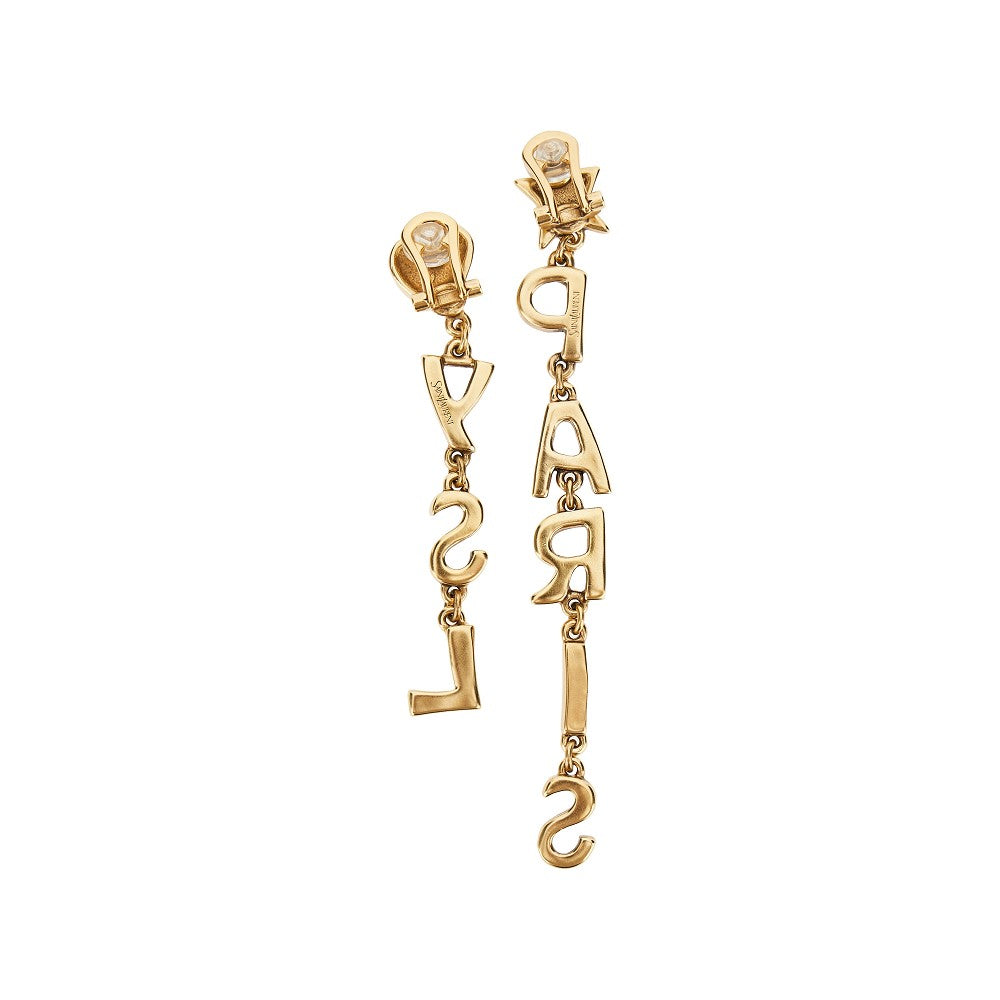 Orecchini pendenti 'YSL PARIS'