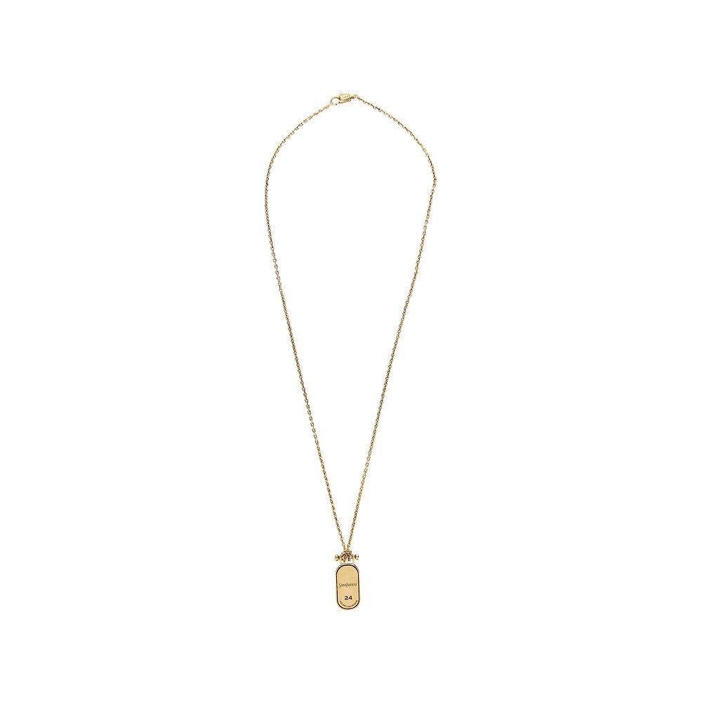 Cassandre plate necklace