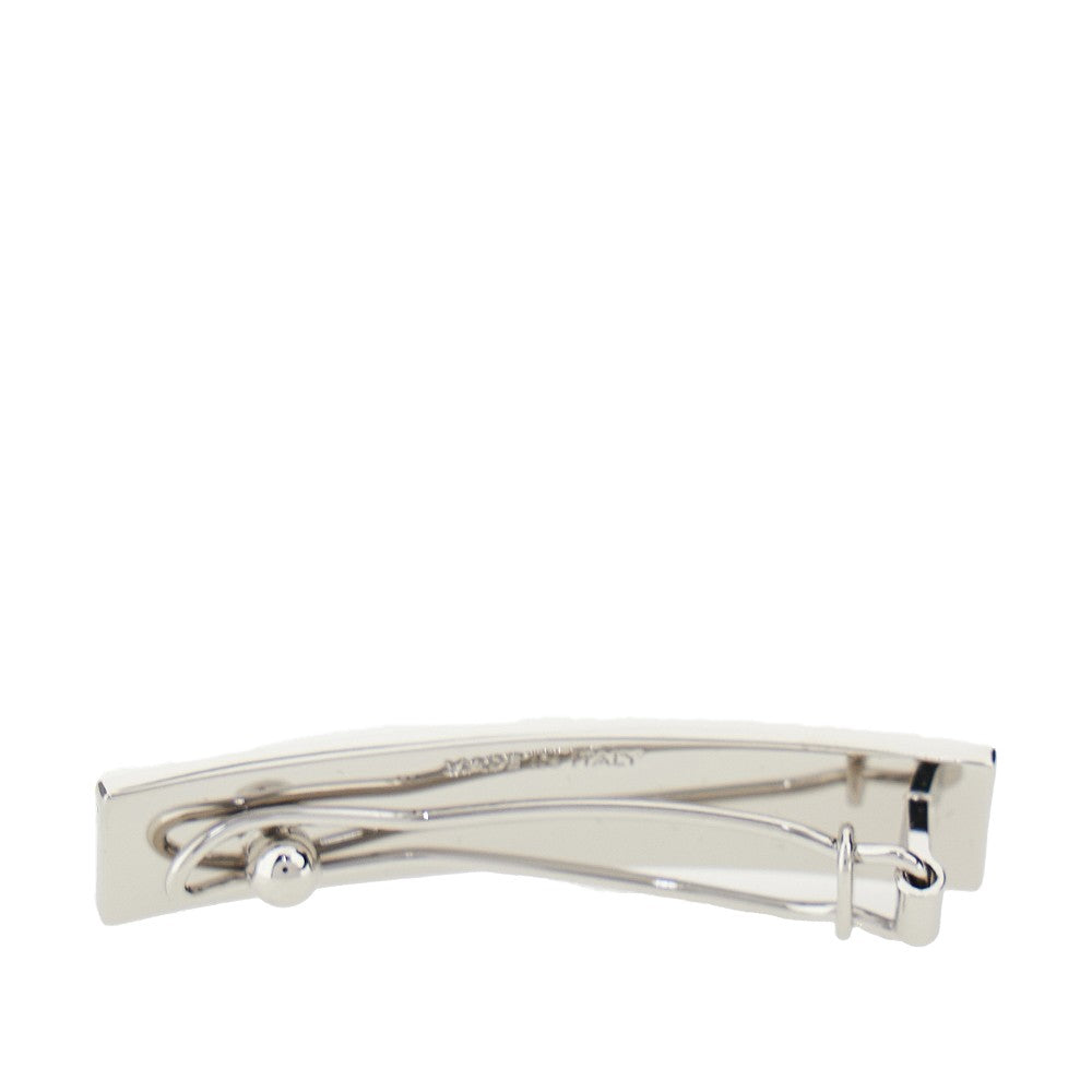 Engraved logo hair clip