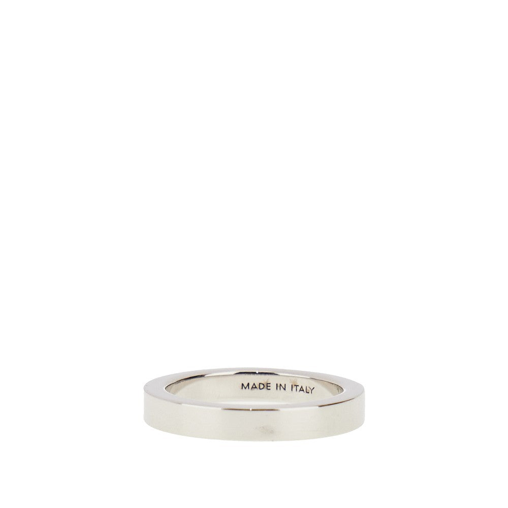 Anello con logo inciso