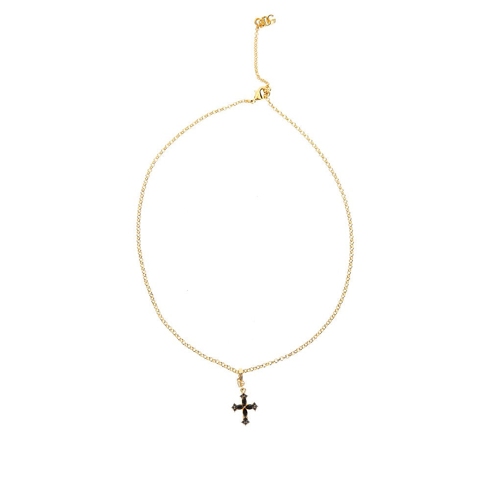 Chain necklace with cross charm