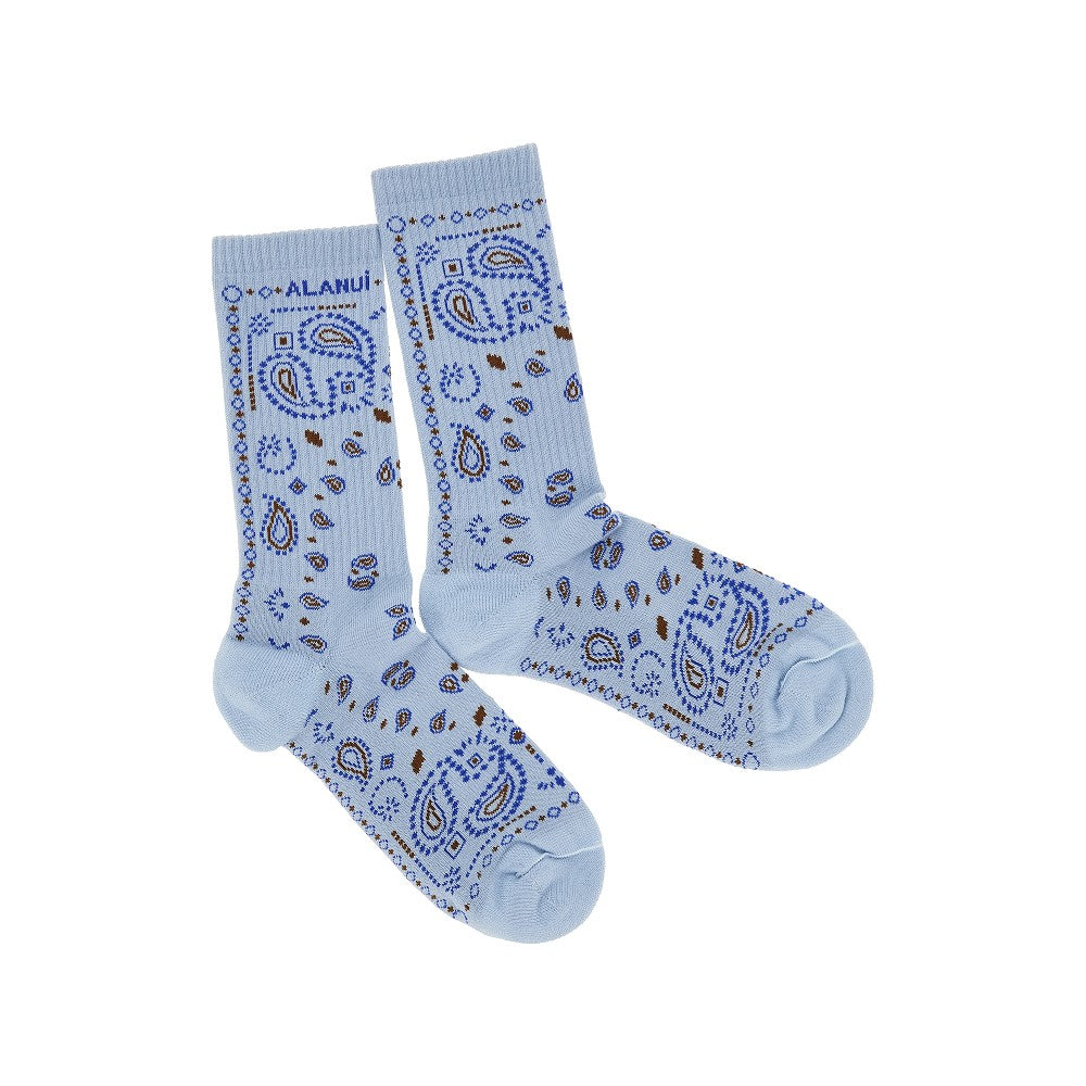 Calzini in misto cotone con motivo Bandana