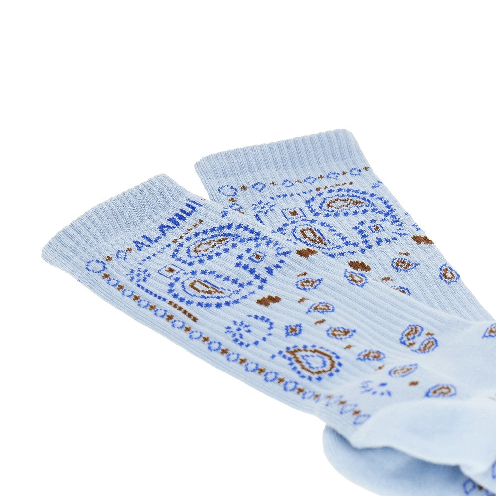 Calzini in misto cotone con motivo Bandana