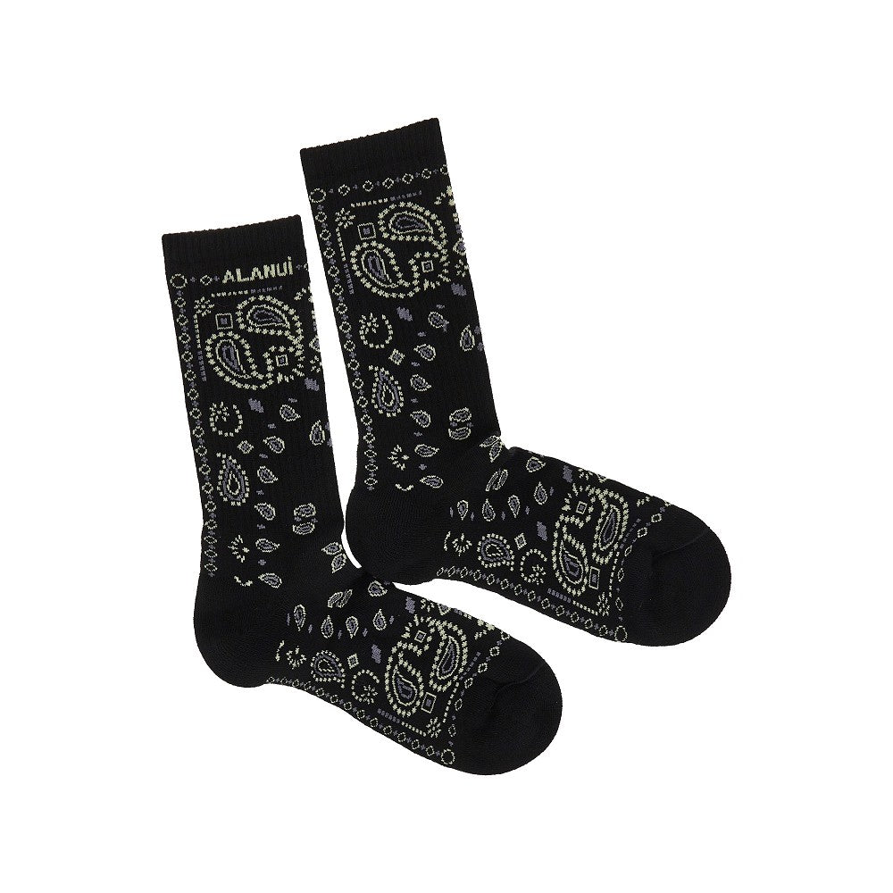Calzini in misto cotone con motivo Bandana