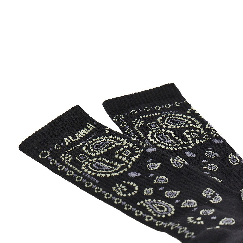Calzini in misto cotone con motivo Bandana