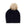 Cappellino in maglia con pom-pon