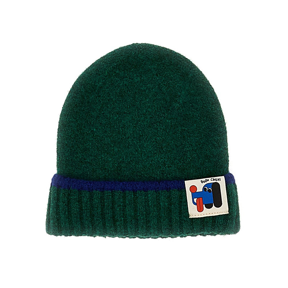 'Doggy Mate' wool-blend beanie hat