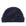 Cashmere beanie hat with leather logo patch
