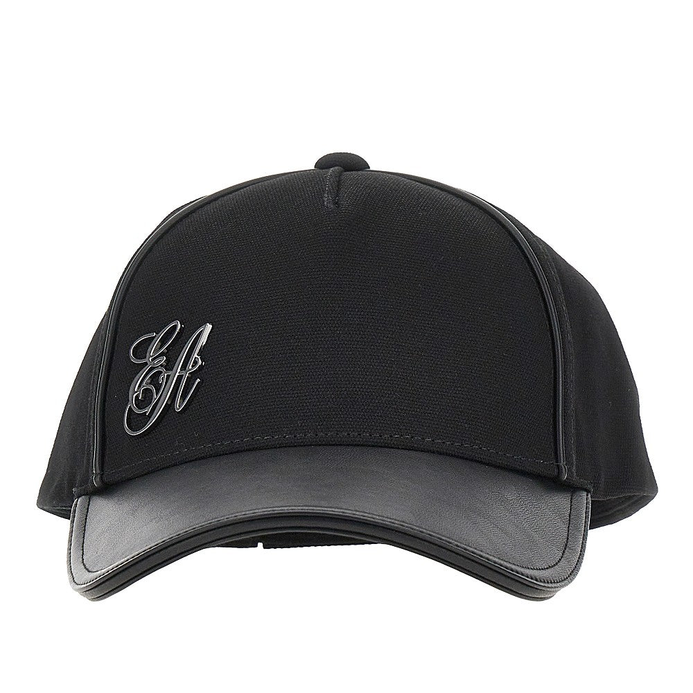 Canvas baseball cap with EA logo