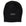 Beanie in maglia con etichetta logo