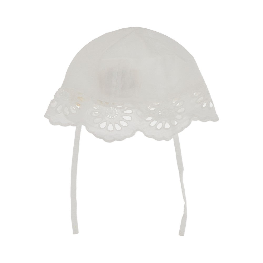 &#39;Posey&#39; organic cotton bonnet
