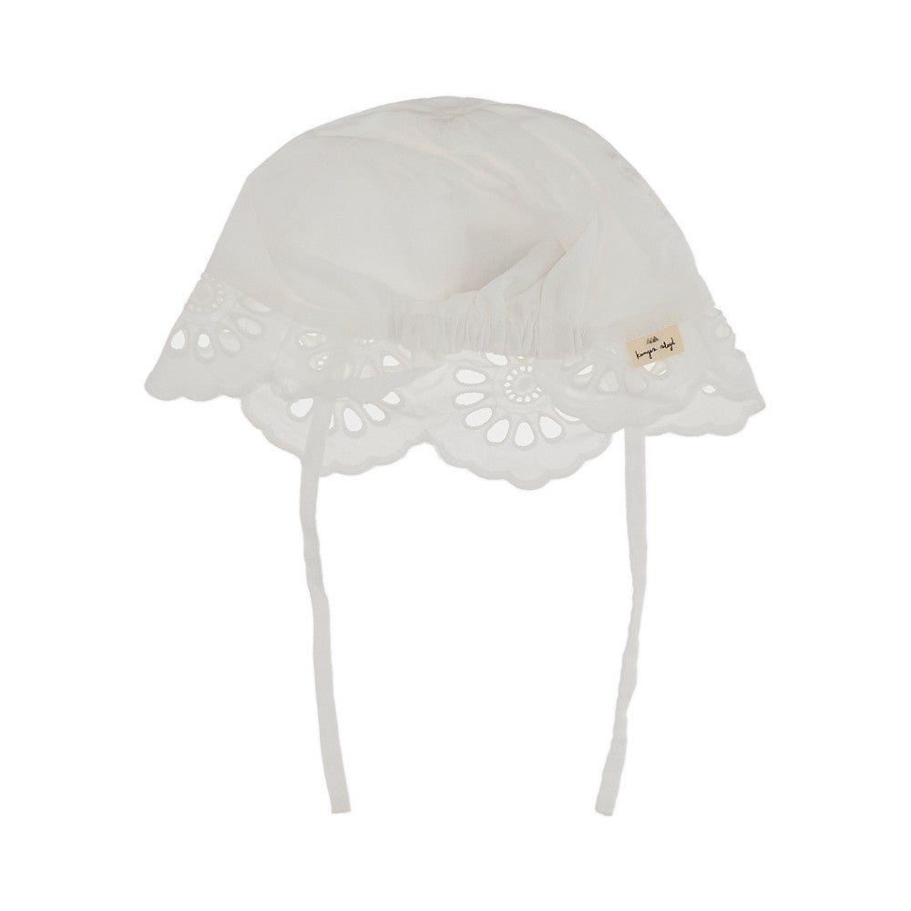 &#39;Posey&#39; organic cotton bonnet