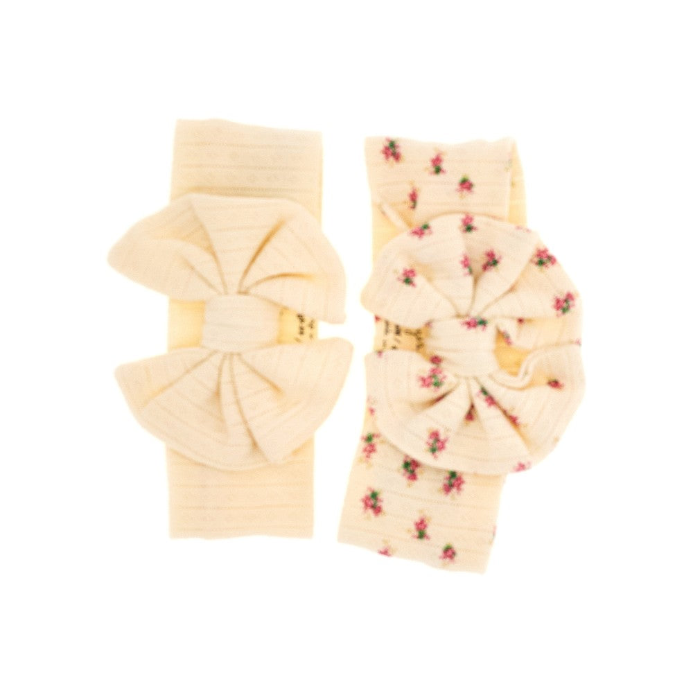 2-pack cotton head bandeau